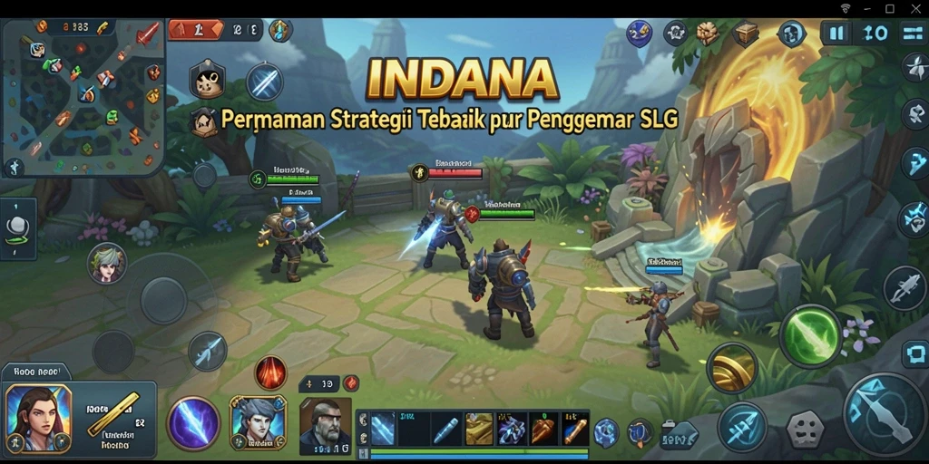 Gameplay menarik dalam dunia strategi yang menantang.