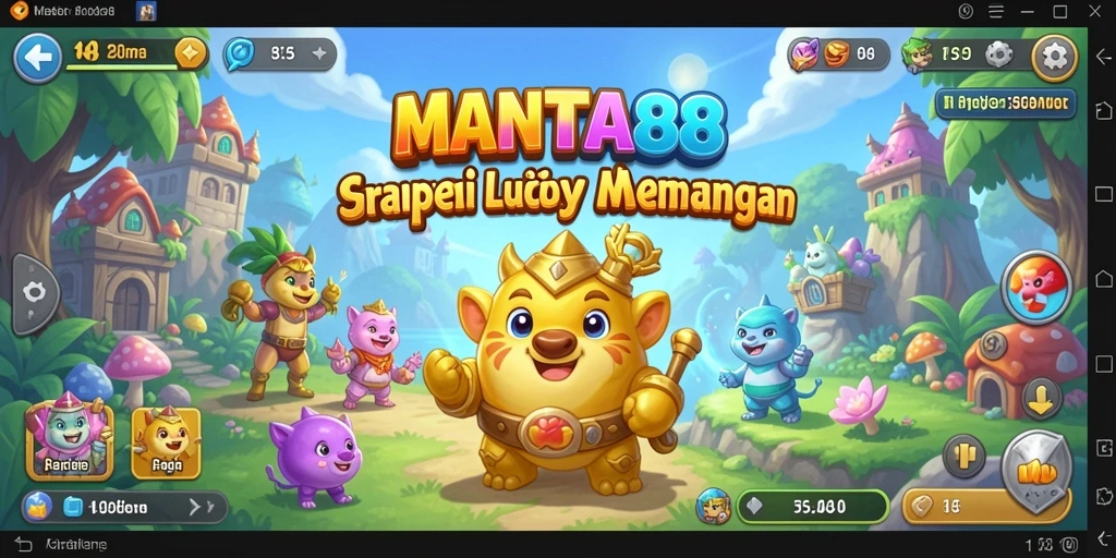 Screenshot gameplay strategis MANTRA88 yang penuh aksi.