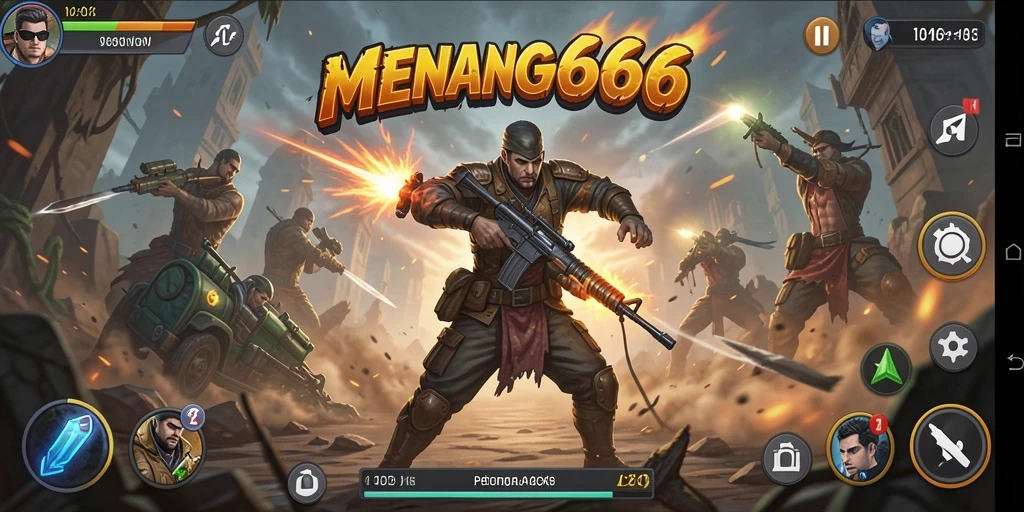 Tampilan gameplay mendebarkan dari MENANG666 yang penuh aksi.
