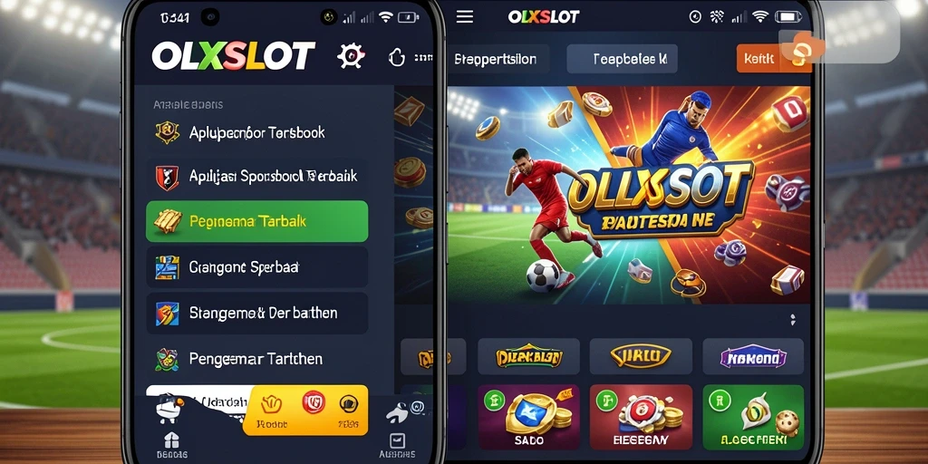 Tampilan gameplay menarik dari aplikasi Sportsbook OLXSLOT.