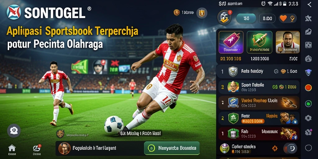 Tampilan menarik dari gameplay taruhan olahraga di SONTOGEL.