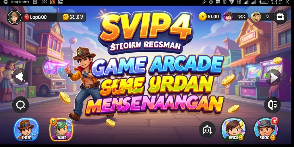 Screenshot gameplay SVIP4 menampilkan keseruan dan tantangan yang ditawarkan.